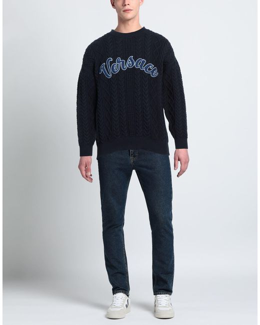 Pullover Versace pour homme en coloris Blue