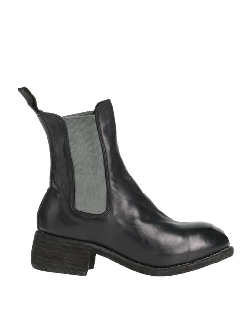 Guidi Black Ankle Boots