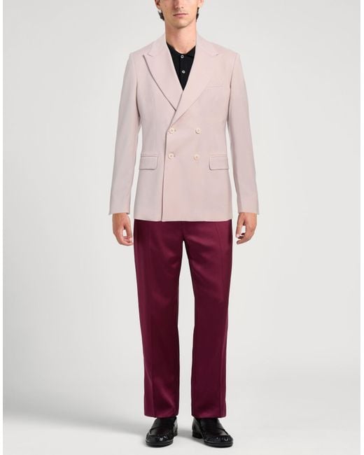 Low Brand Pink Blazer Virgin Wool for men