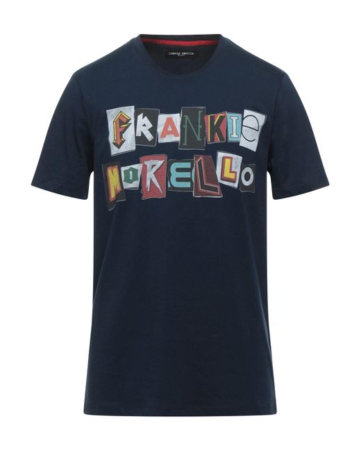 Frankie Morello Blue T-shirt for men