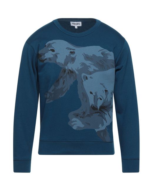 KENZO Sweatshirt in Blue for Men | Lyst