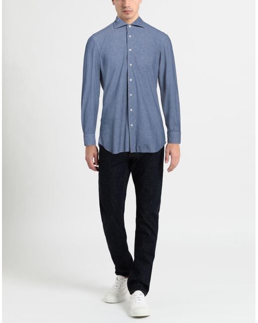 Lardini Blue Shirt for men
