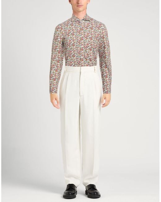 Chemise Circolo 1901 pour homme en coloris White