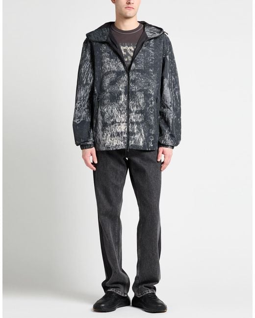 DIESEL Gray Jacket for men