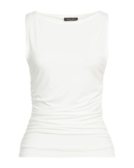 Top Rag & Bone de color White