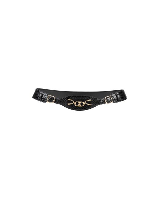 Céline White Belt Soft Leather