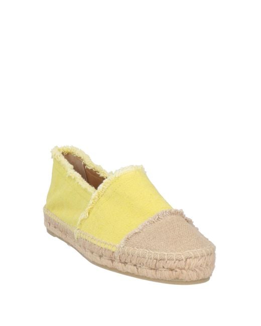 Castaner Yellow Espadrilles
