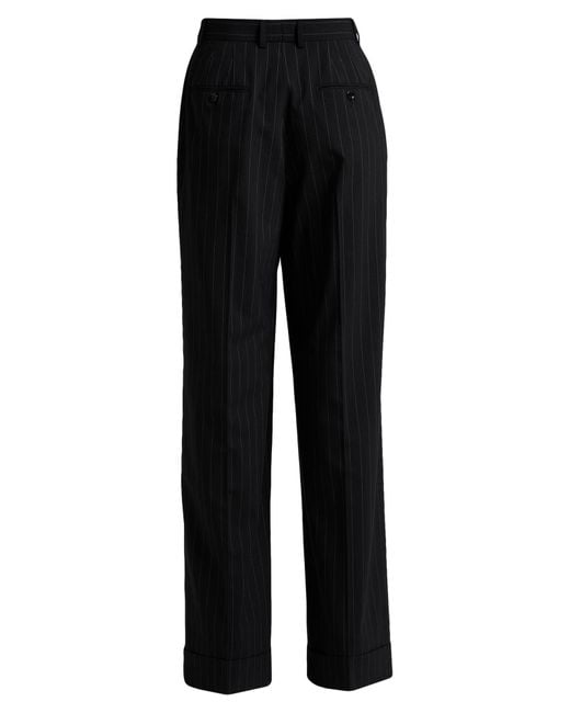 Dolce & Gabbana Black Pants Virgin Wool, Elastane