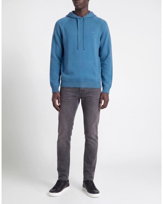 Sun 68 Blue Jumper for men