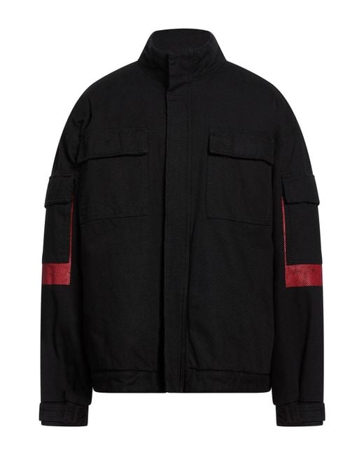 44 Label Group Black Jacket Cotton for men