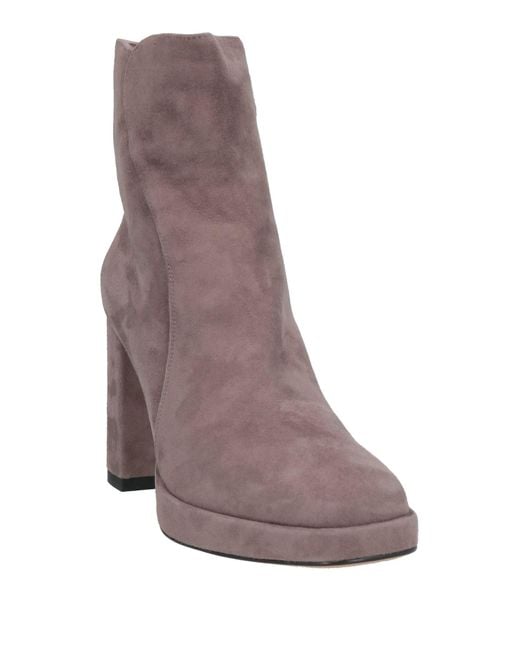 Pomme D'or Brown Ankle Boots