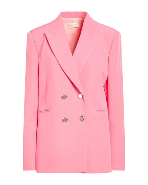 Rebel Queen Pink Blazer Polyester, Elastane