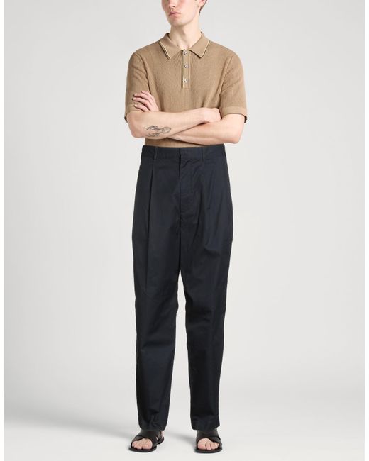 Emporio Armani Blue Trouser for men