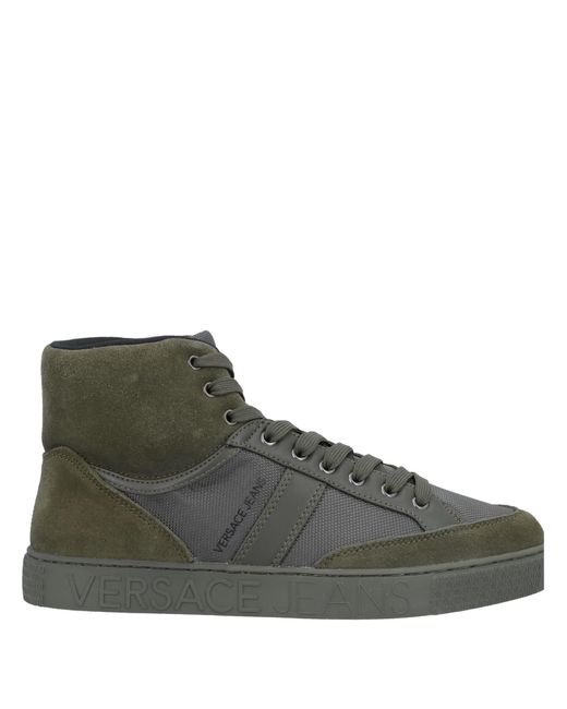 versace jeans high top sneakers