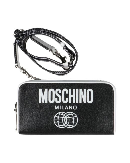 Moschino Black Brieftasche