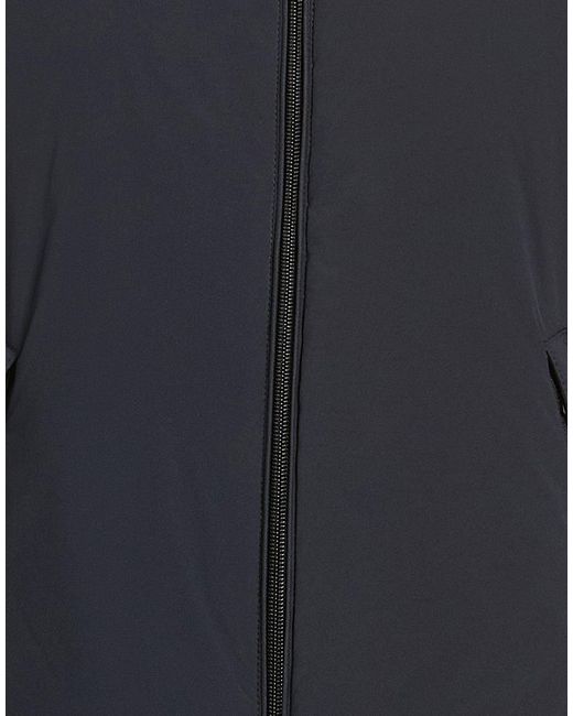 Paul & Shark Blue Vest Nylon, Elastane for men