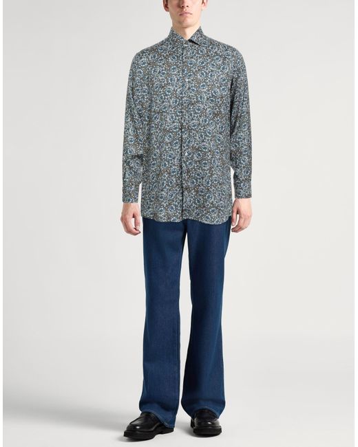 Bagutta Blue Shirt for men
