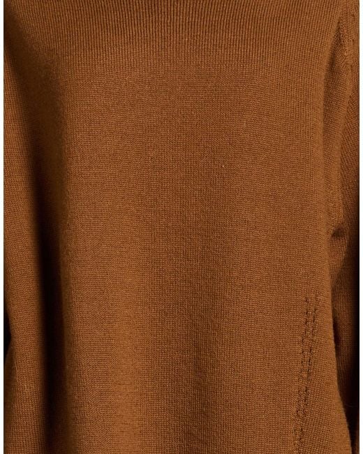 Junya Watanabe Brown Turtleneck Wool