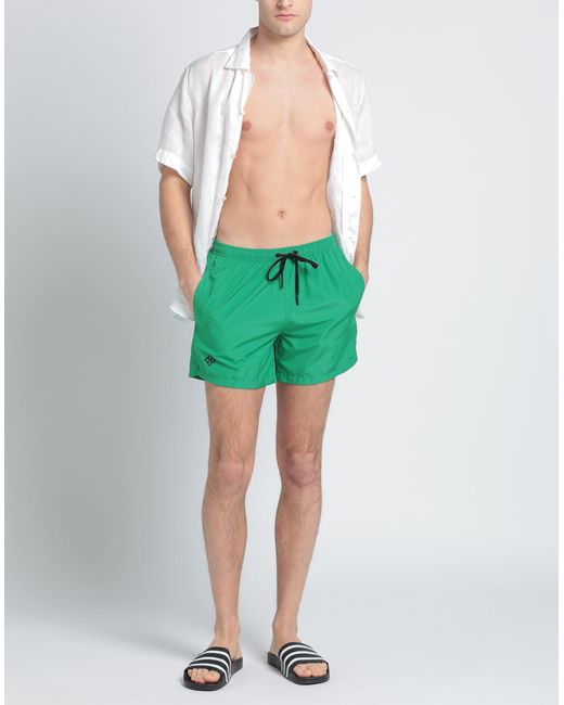 Tagliatore Green Swim Trunks for men