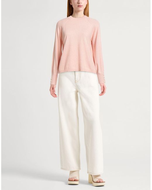 Roy Rogers Pink Sweater Wool, Viscose, Polyamide, Cashmere