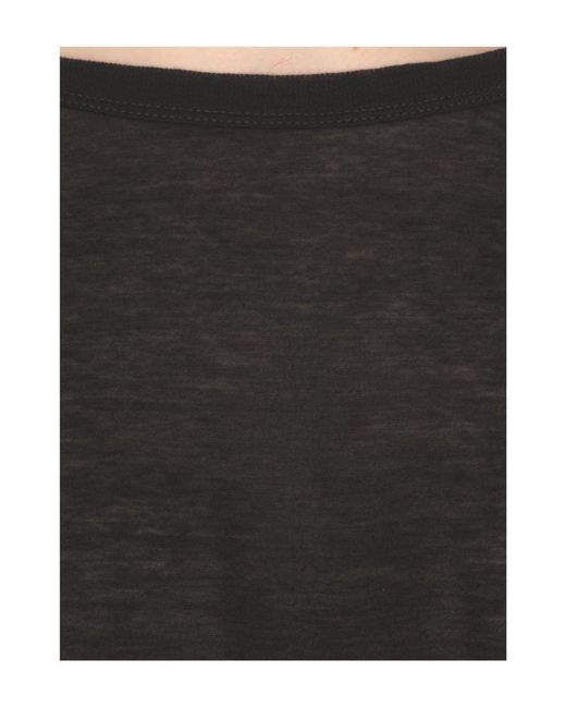 T-shirt Rick Owens pour homme en coloris Black