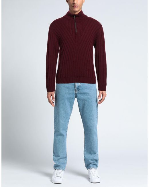 Dondup Red Turtleneck for men