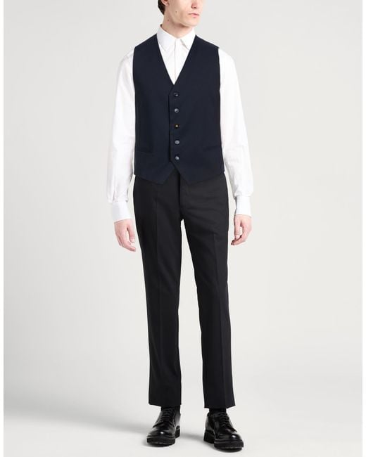 Berna Blue Waistcoat for men