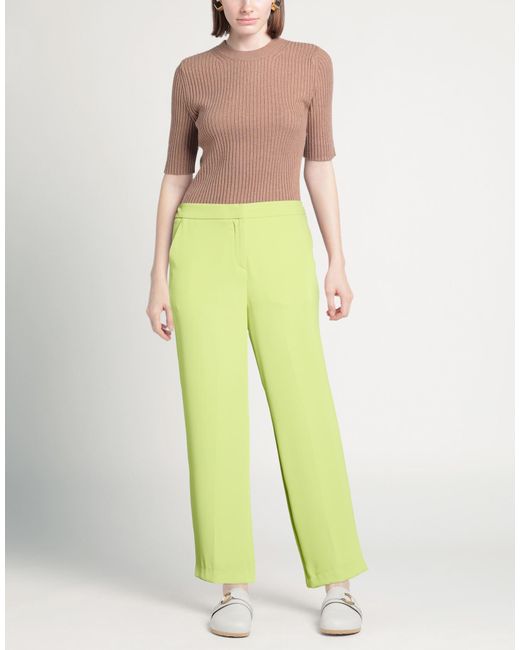 Nora Barth Yellow Pants Polyester, Elastane