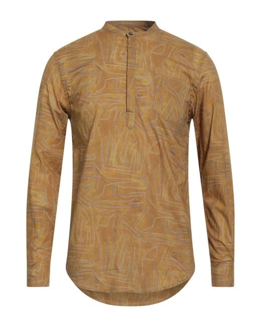 Daniele Alessandrini Brown Shirt for men