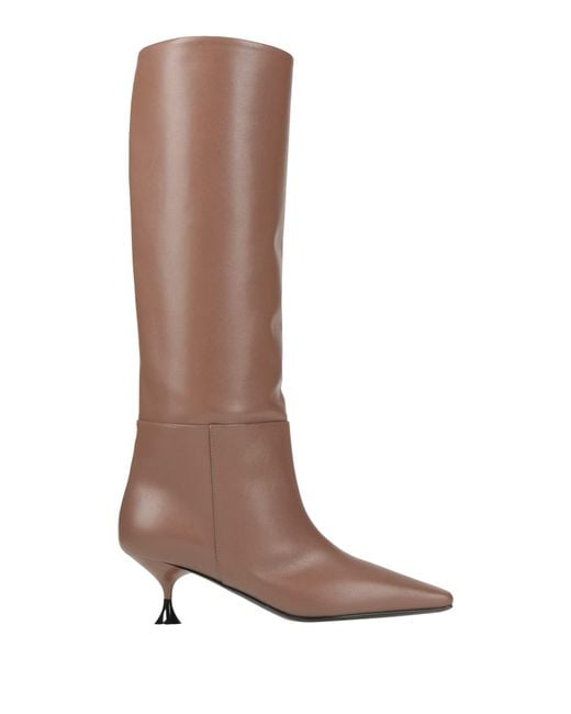 3Juin Brown Boot Leather
