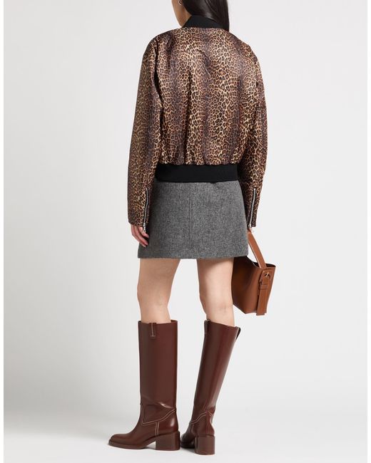 Dries Van Noten Brown Jacket Polyester