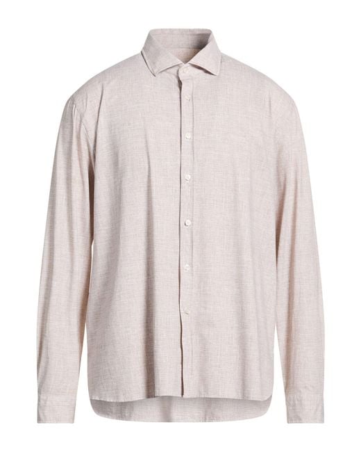 Xacus Pink Shirt Polyamide, Elastane for men