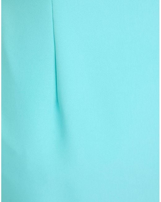 Camilla Blue Midi Dress Polyester, Elastane