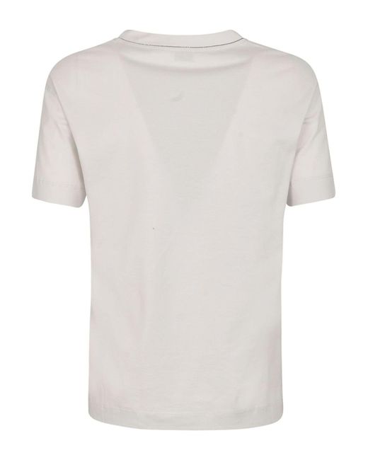 Camiseta Brunello Cucinelli de color White