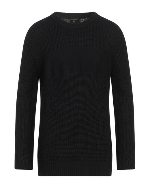 Patrizia Pepe Black Sweater for men