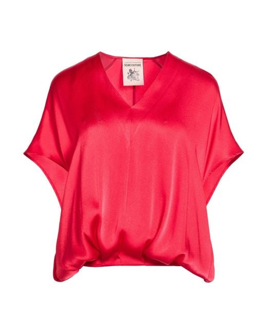 Semicouture Red Top