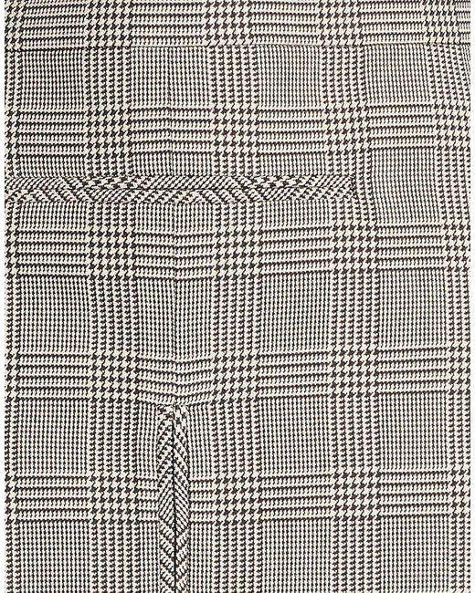 Courreges Gray Mini Skirt Wool, Polyester
