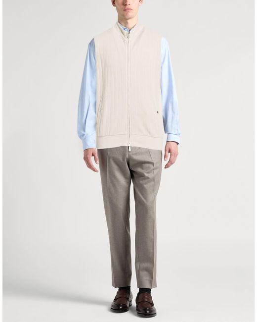 Eleventy White Light Cardigan Cotton for men