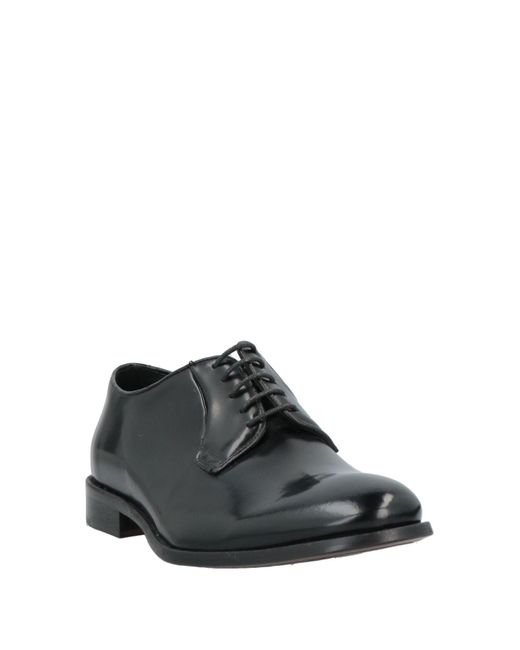 Domenico Tagliente Black Lace-up Shoes for men