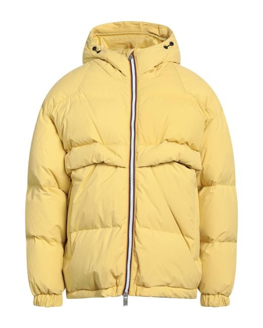 K-Way Yellow Down Jacket for men