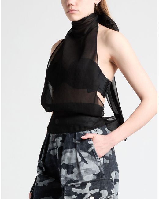 DSquared² Black Top Silk