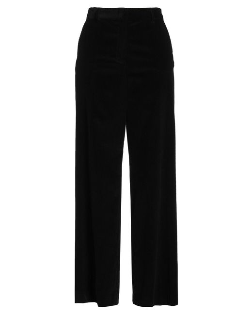 Weekend by Maxmara Black Pants Cotton