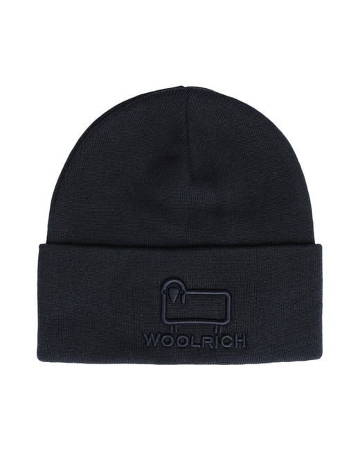 Woolrich Blue Hat