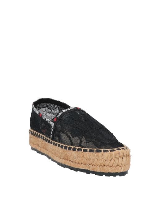 Love Moschino Brown Espadrilles