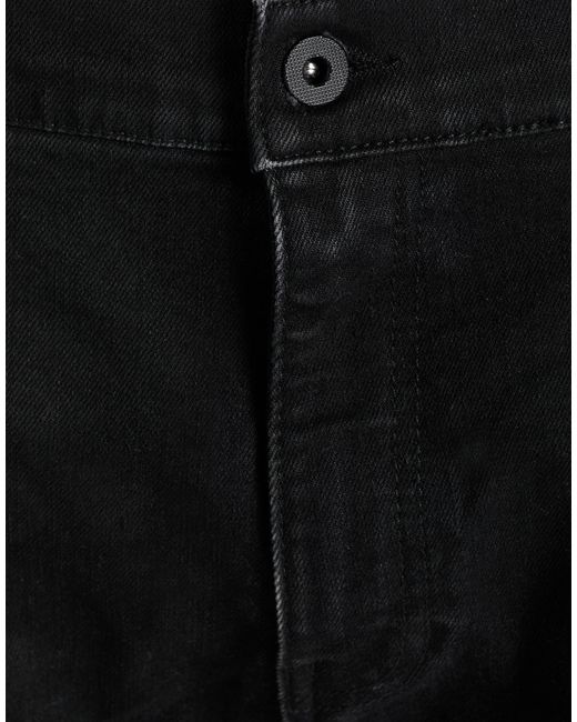 MD75 Black Jeans Cotton, Elastane for men
