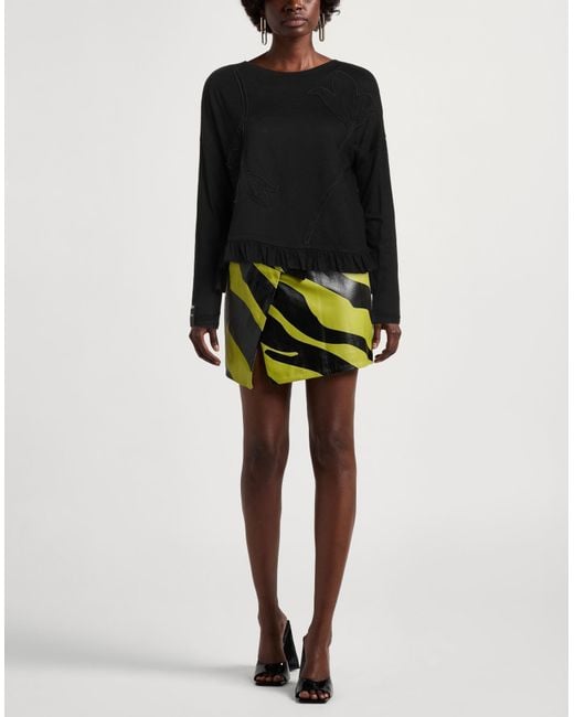 T-Shirt High en coloris Black
