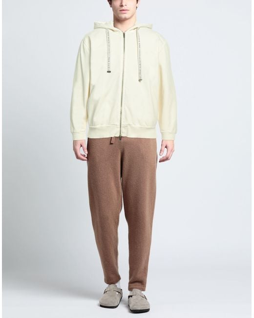 Daniele Fiesoli Sweatshirt in Natural für Herren