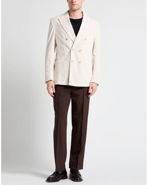 Eleventy Natural Blazer Cotton for men