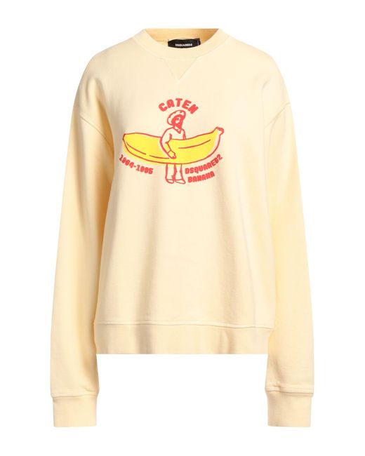DSquared² Yellow Sweatshirt