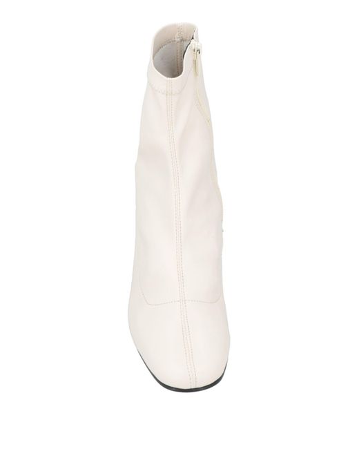 Tosca Blu White Ankle Boots